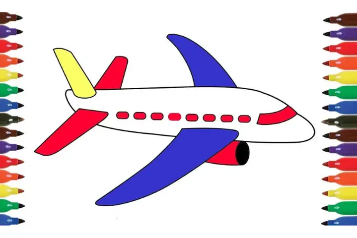Cách Vẽ Máy Bay