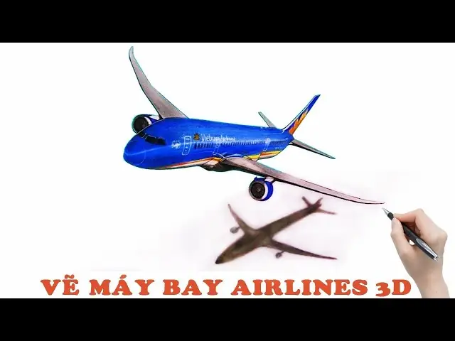 Cách Vẽ Máy Bay