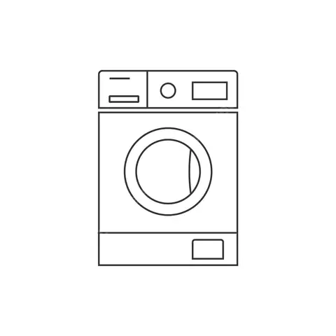 Cách Vẽ Máy Giặt