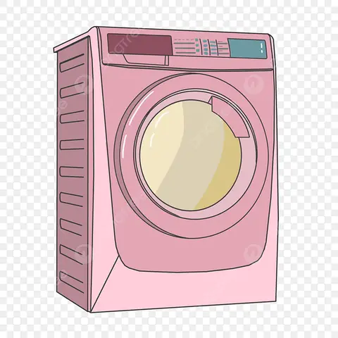 Cách Vẽ Máy Giặt