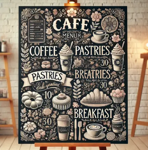 Cách Vẽ Menu Đẹp
