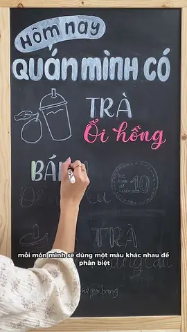 Cách Vẽ Menu Đẹp