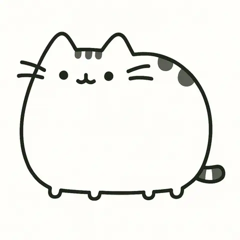Cách Vẽ Mèo Pusheen Cách Vẽ Mèo Pusheen