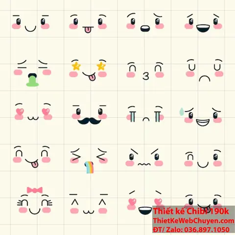 Cách Vẽ Miệng Chibi