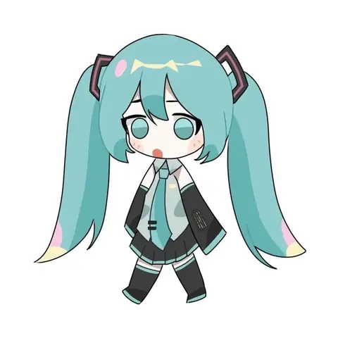 Cách Vẽ Miku Chibi