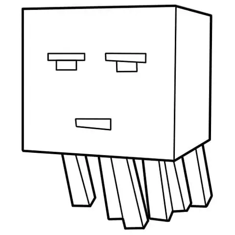 Cách Vẽ Minecraft Slenderman