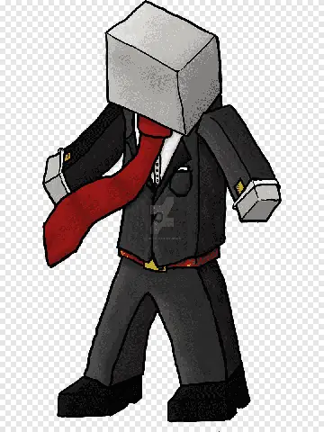 Cách Vẽ Minecraft Slenderman