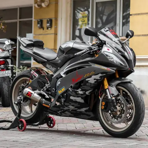 Cách Vẽ Moto R6