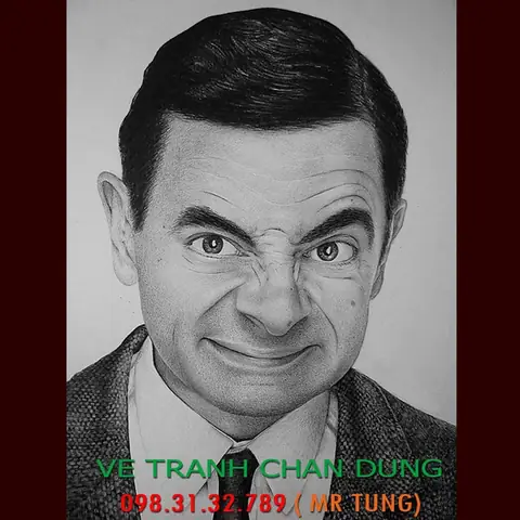 Cách Vẽ Mr Bean