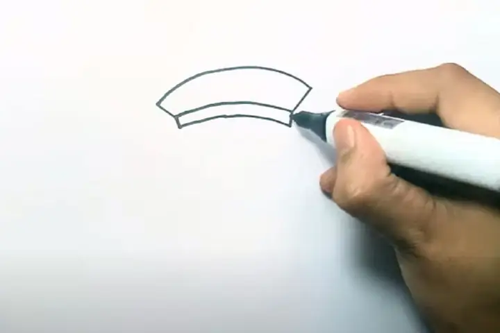 Cách Vẽ Mũ Quan