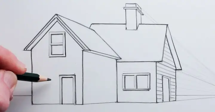 Cách Vẽ Nhà 3d