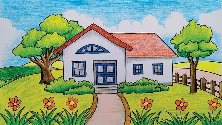 Cách Vẽ Nhà Cửa