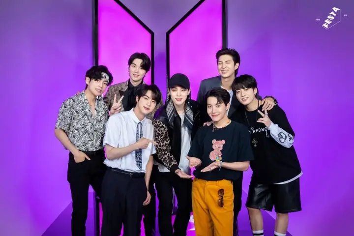 Cách Vẽ Nhóm Bts