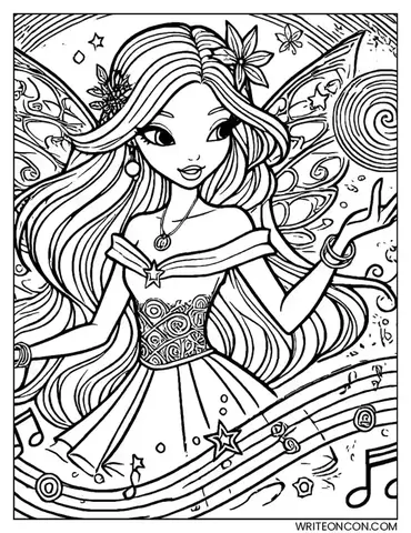 Cách Vẽ Nhóm Winx