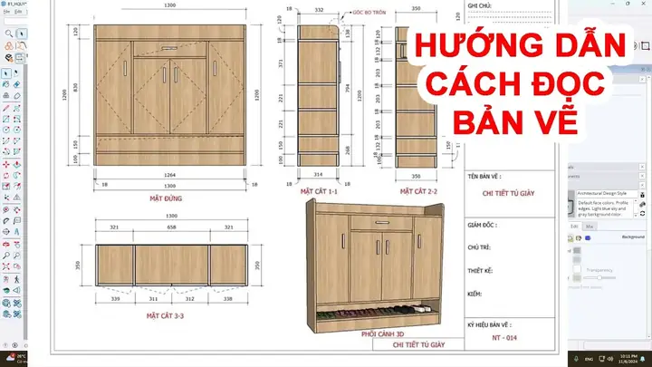 Cách Vẽ Nội Thất