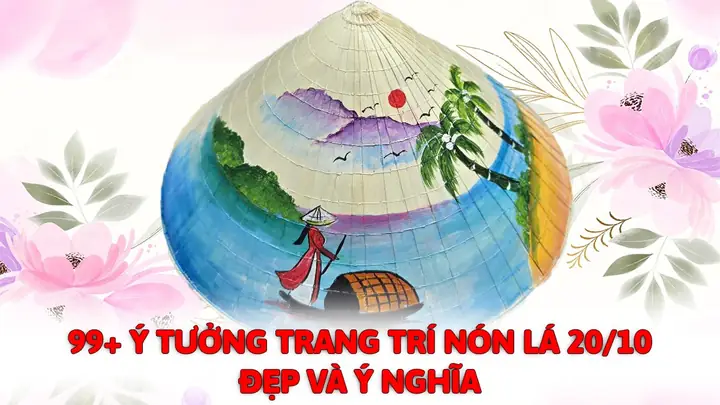 Cách Vẽ Nón Lá