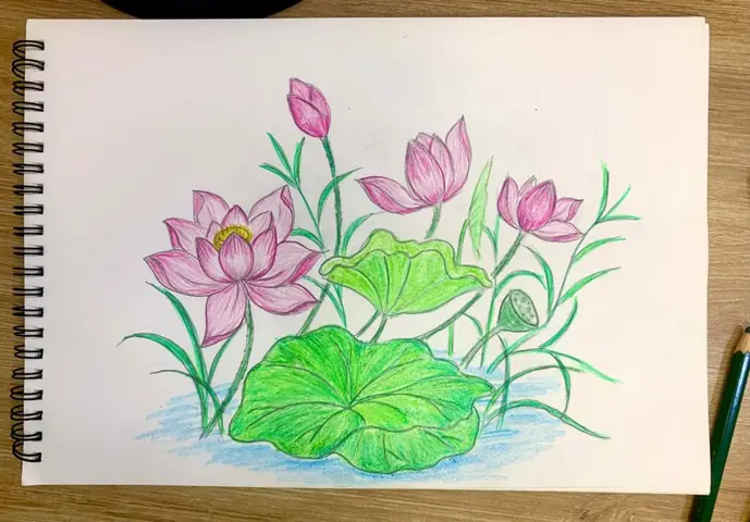 Cách Vẽ Nụ Hoa