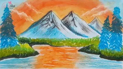 Cách Vẽ Núi Đẹp Cách Vẽ Núi Đẹp