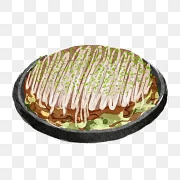 Cách Vẽ Okonomiyaki