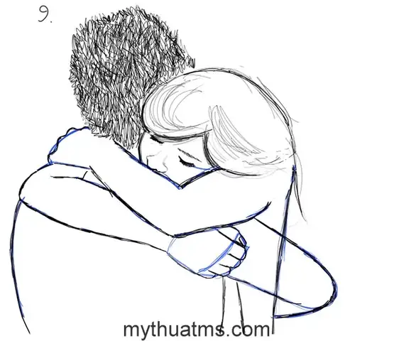 Cách Vẽ Ôm Nhau