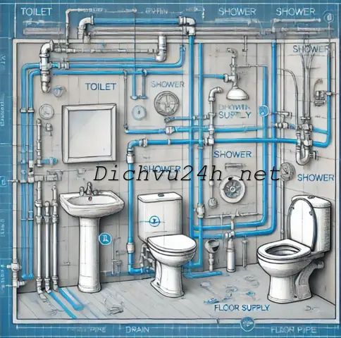 Cách Vẽ Ống Nươc