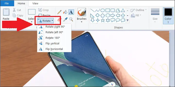 Cách Vẽ Paint