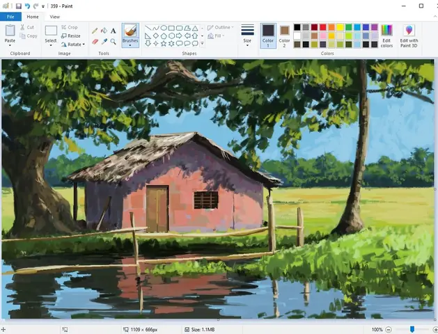 Cách Vẽ Paint