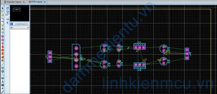 Cách Vẽ Pcb Proteus Cách Vẽ Pcb Proteus
