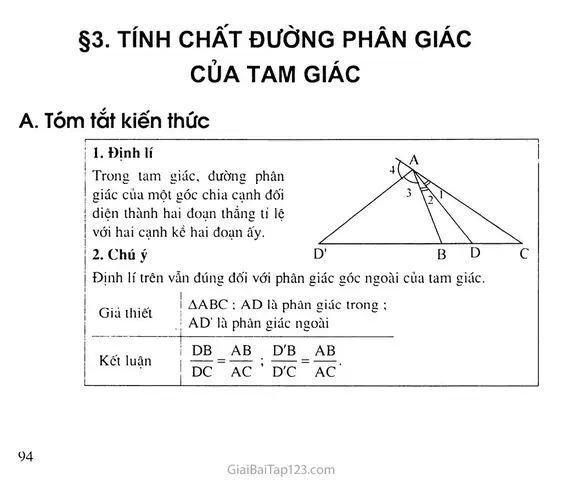 Cách Vẽ Phân Giác Ngoài