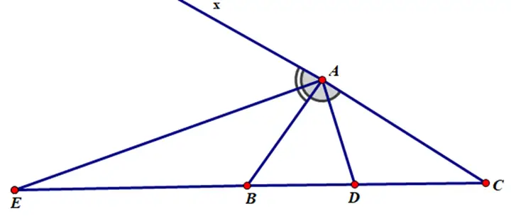 Cách Vẽ Phân Giác Ngoài