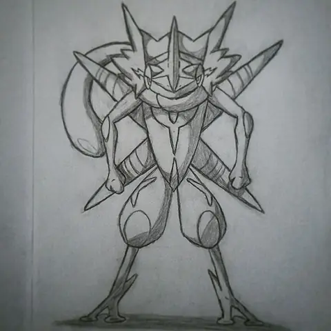 Cách Vẽ Pokemon Gekkouga