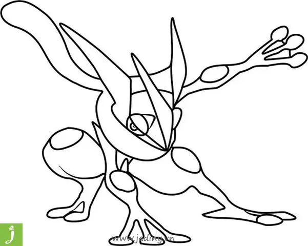 Cách Vẽ Pokemon Gekkouga
