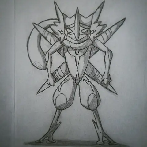 Cách Vẽ Pokemon Greninja