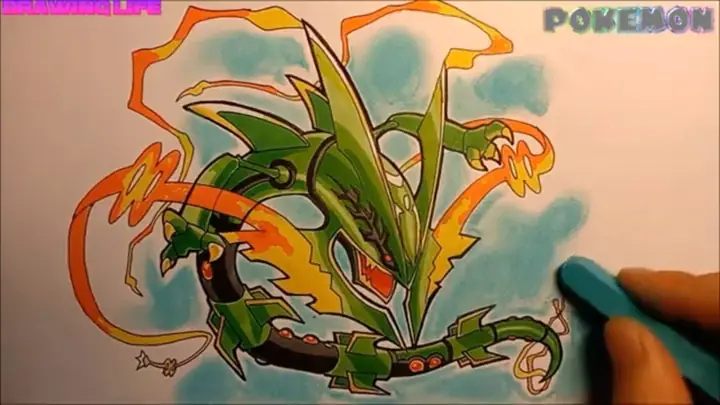 Cách Vẽ Pokemon Groudon