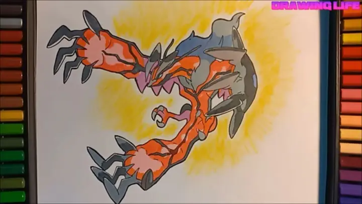 Cách Vẽ Pokemon Xerneas