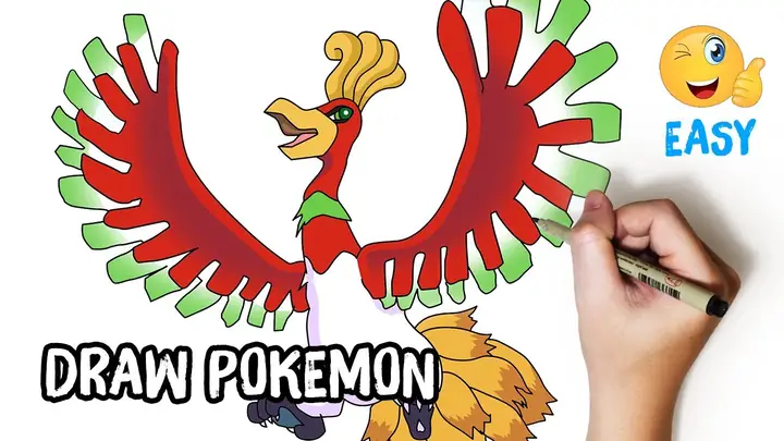 Cách Vẽ Pokemonho Oh
