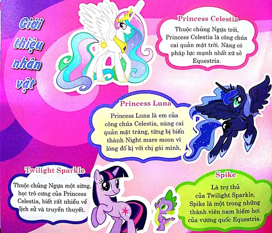 Cách Vẽ Pony Luna Cách Vẽ Pony Luna