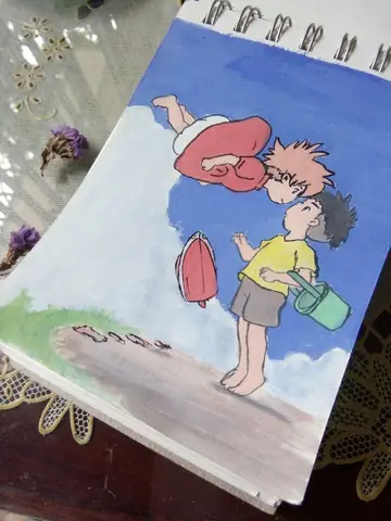 Cách Vẽ Ponyo