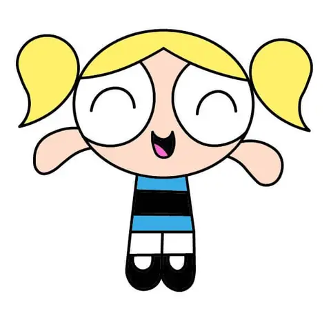 Cách Vẽ Powerpuff Girl