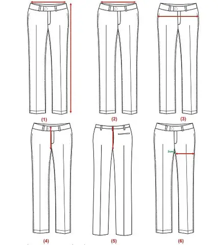 Cách Vẽ Quần Tây Cách Vẽ Quần Tây