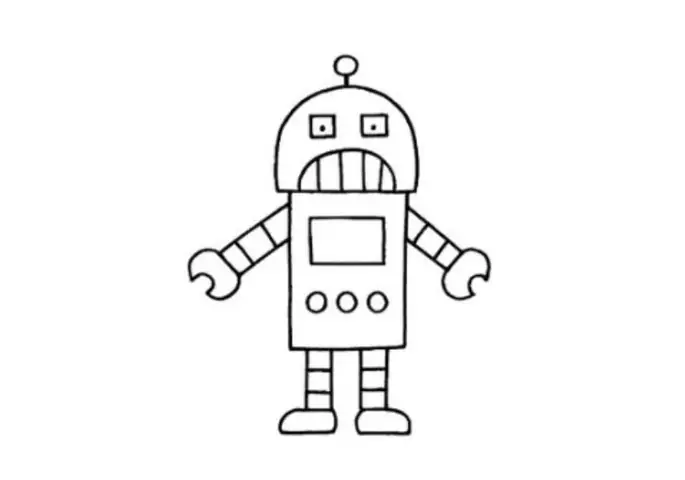 Cách Vẽ Robot Đẹp