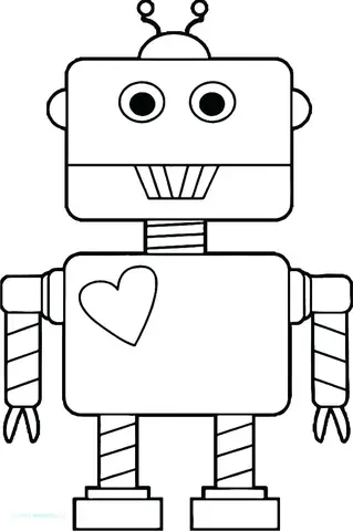 Cách Vẽ Robot Đơn Giản