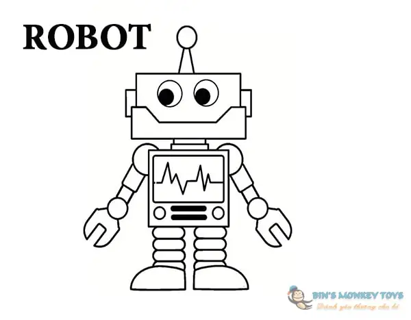 Cách Vẽ Robot Dọn Rác