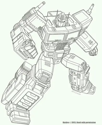 Cách Vẽ Robot Transformer