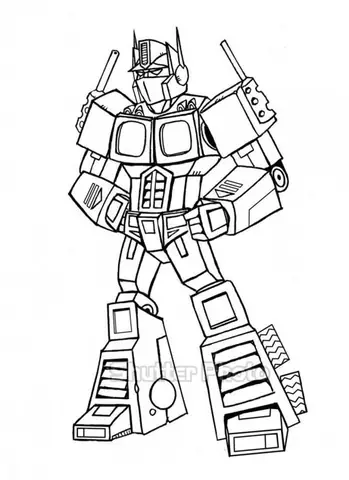 Cách Vẽ Robot Transformer
