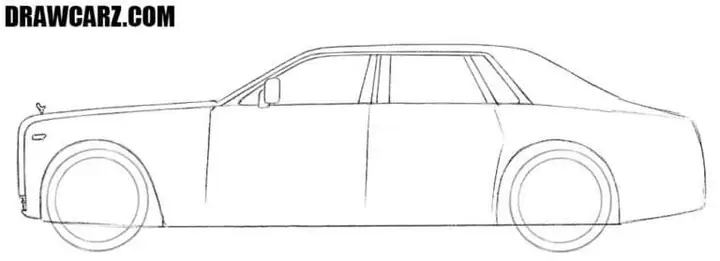 Cách Vẽ Roll Royce