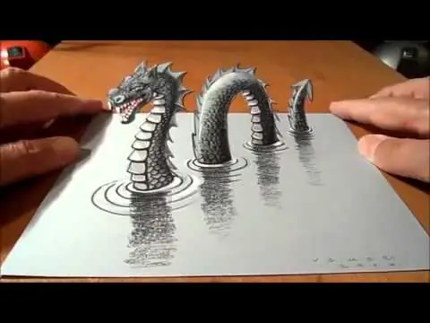 Cách Vẽ Rồng 3d