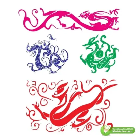 Cách Vẽ Rồng Corel