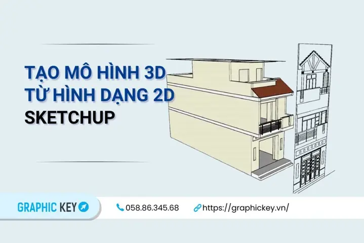 Cách Vẽ Sketchup 2d