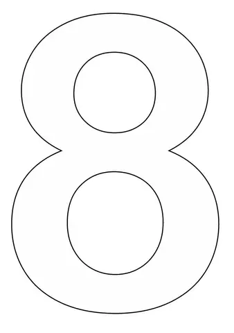 Cách Vẽ Số 8